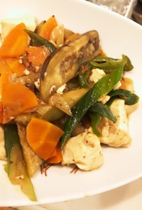 野菜タップリ麻婆豆腐