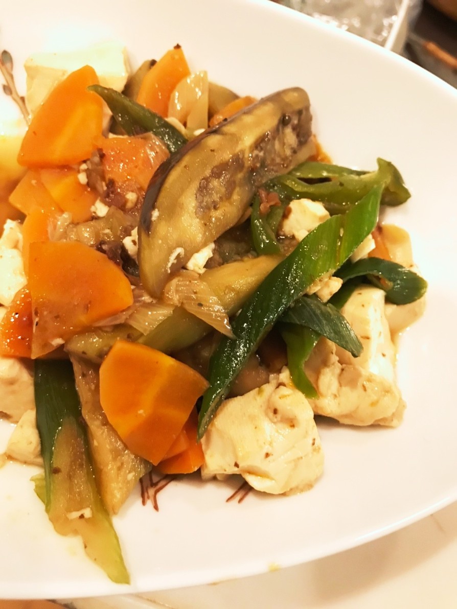 野菜タップリ麻婆豆腐の画像
