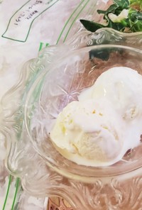 準備5分☆世界一簡単な保存袋卵なしアイス
