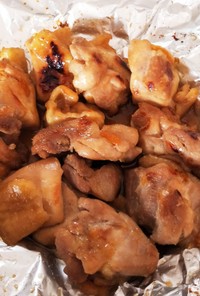 鶏肉のママレードジャム焼き