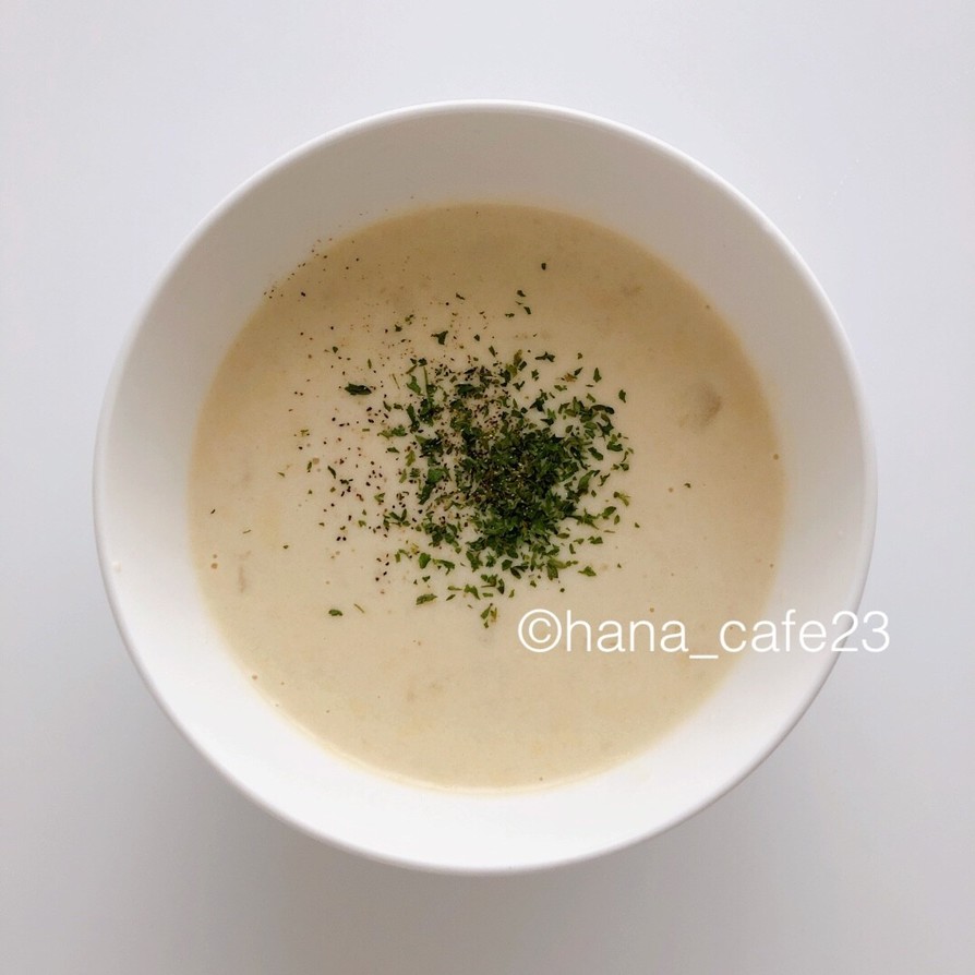 【1人分】豆乳ジャガイモスープの画像