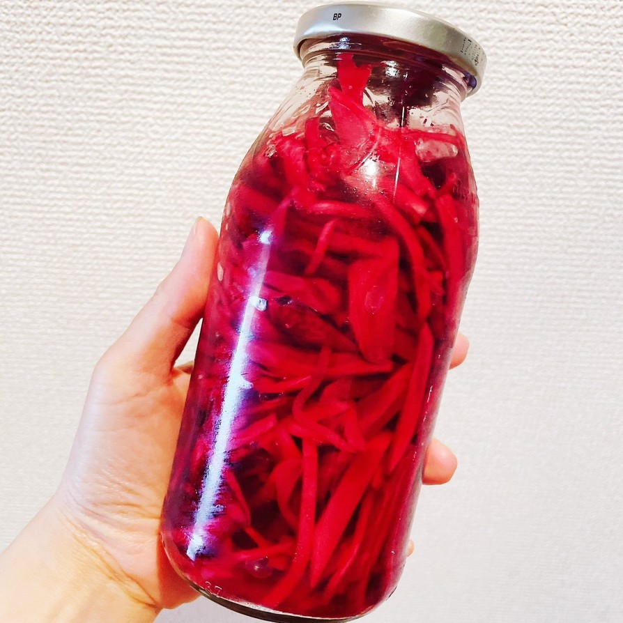 ビーツと生姜のジュースのレシピ