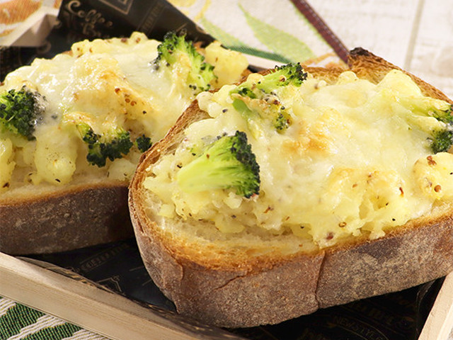 朝ごはんやランチに♡ポテトのタルティーヌ レシピ・作り方 by 