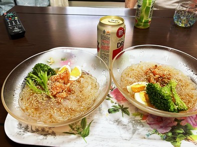 本当に痩せる低カロリー冷麺の写真