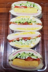 簡単　ランチパックサンド　サンドイッチ