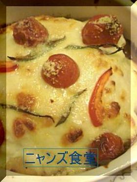 もっちりノビノビ~ミートグラタン