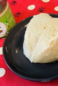 レンジで簡単★ピスタチオ蒸しパン