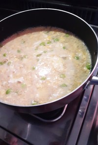 簡単★冷凍むき枝豆と絹豆腐のかき玉スープ