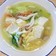 青梗菜と桜エビの卵中華スープ