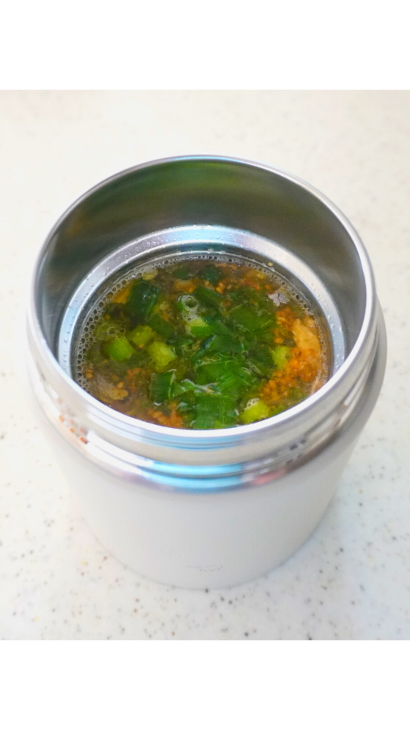 さば缶で生姜風味の中華スープの画像