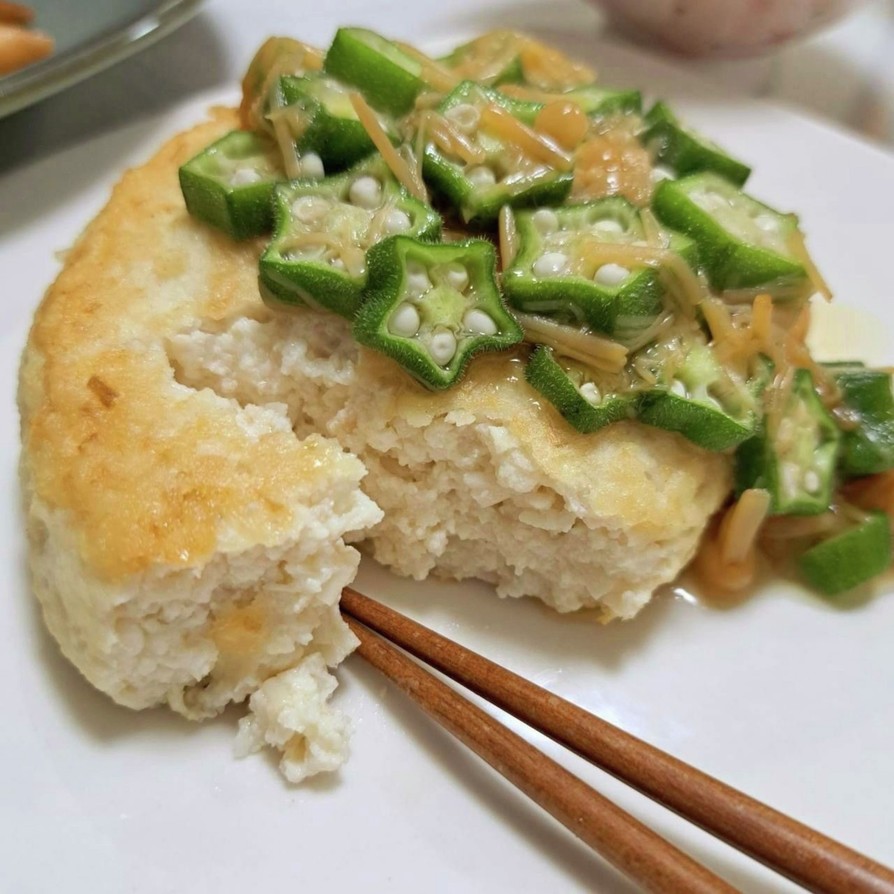 ダイエットの味方♪豆腐つくねハンバーグ