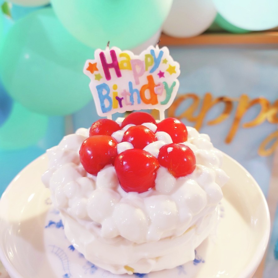 バースデーケーキ★２歳の画像