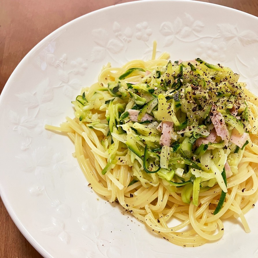 パスタとズッキーニのレシピ