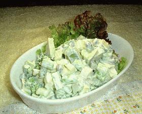 すごくおいしい!グリーンサラダマヨドレ合え
