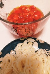 変わり麺つゆ★トマト中華風