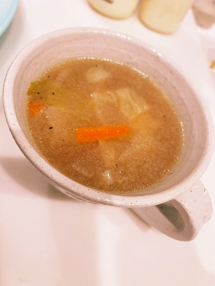 玉ねぎ麹の鶏団子スープの画像