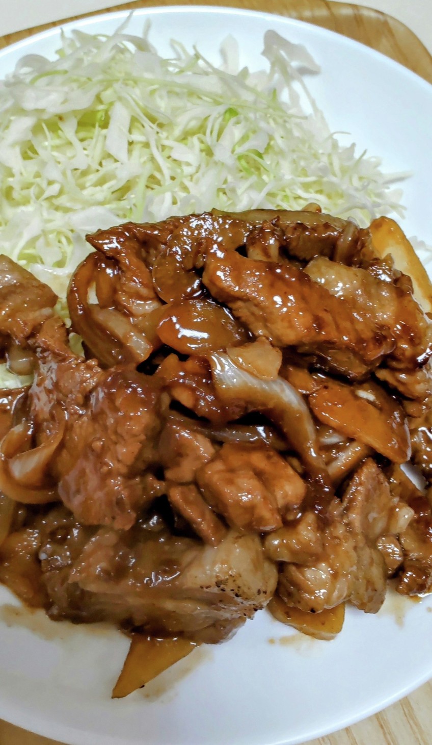 厚切り豚肉のトンテキ～♡スタミナ料理♪の画像