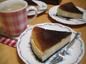 ベイクドチーズケーキ★ プロテイン入り♪