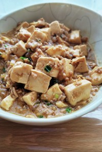辛くないやさしい味の麻婆豆腐