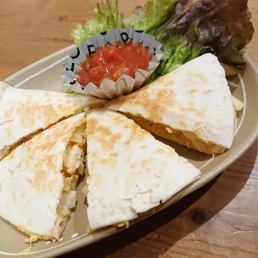 ケサディーヤ by クック8TOR0C☆ 【クックパッド】 簡単おいしいみんなのレシピが396万品