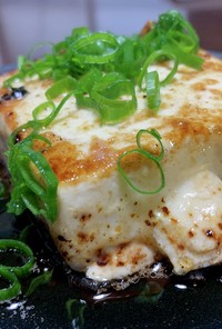 豆腐のステーキ〜めんつゆバターソース〜