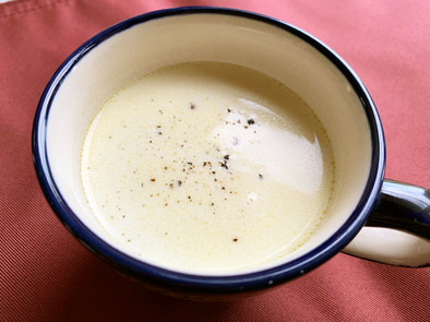 【フレイル予防】豆のミルクチーズスープの写真