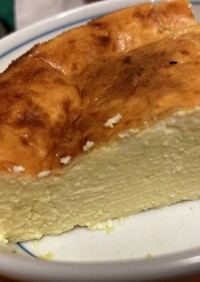 粉なしバスクチーズプリンケーキ