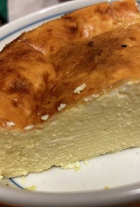 粉なしバスクチーズプリンケーキ