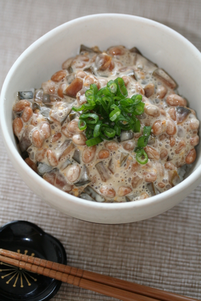 お漬物✿マヨ✿納豆ご飯の画像
