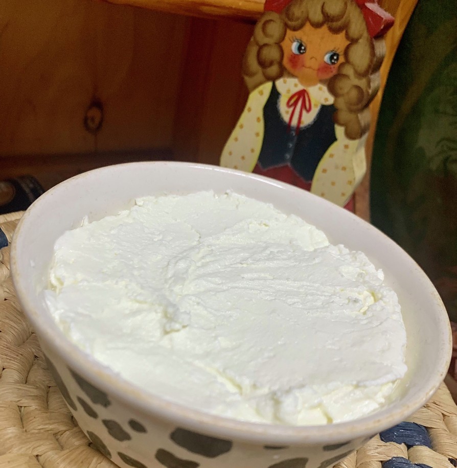 ダイエット♡材料2つでチーズクリームの画像