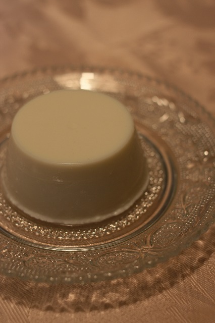 ココナッツミルクのブラマンジェの画像