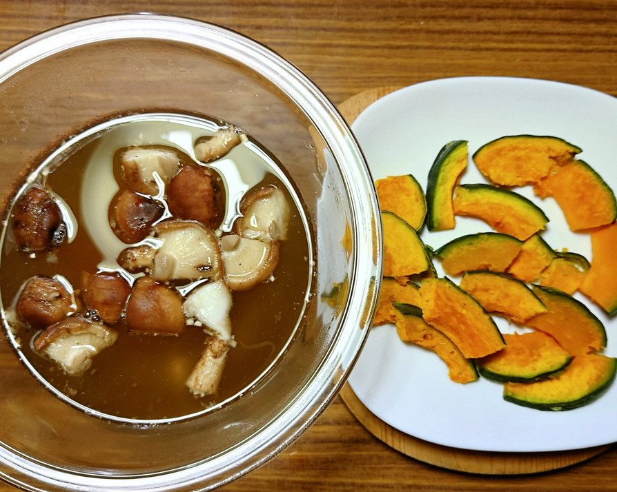 ヨウサマの減塩福岡郷土料理風だんご汁素麺の画像