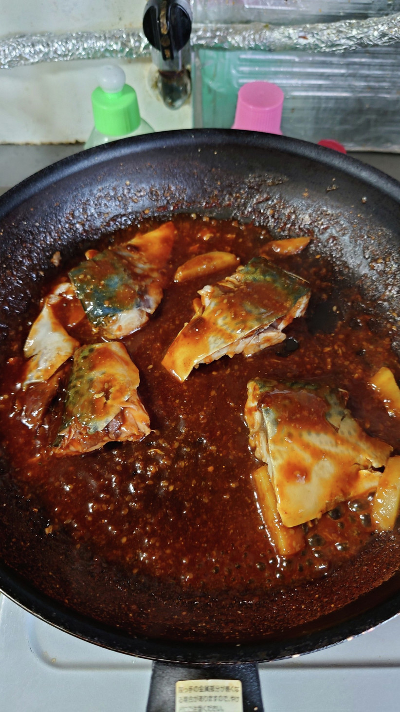 ヨウサマの減塩福岡郷土料理風ごま鯖焼きの画像