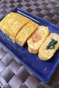 博多明太子の大葉マヨ卵焼き