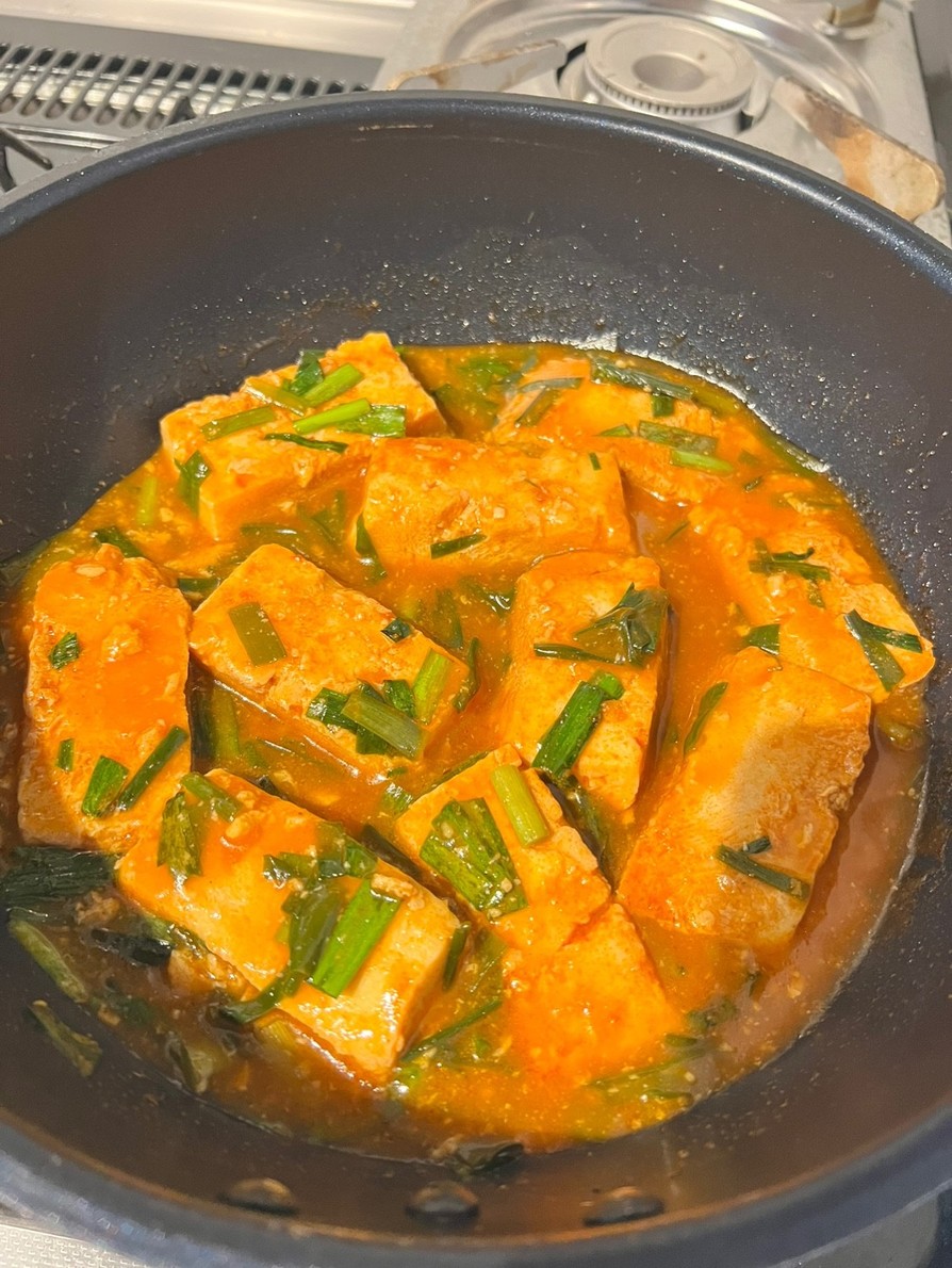 味しみる豆腐のチョリム（煮物）韓国料理の画像