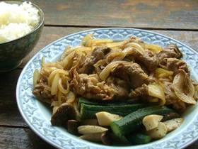 豚肉の黒酢炒め