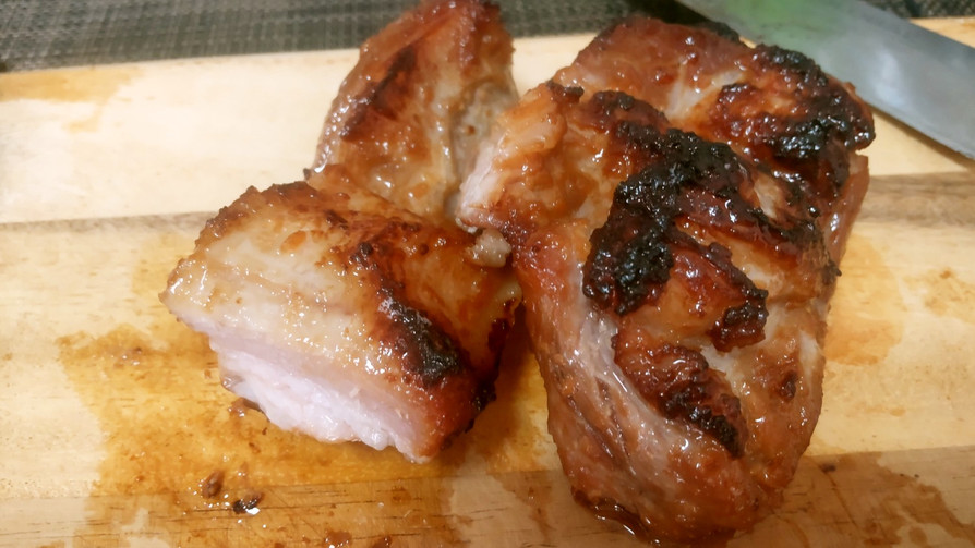 簡単美味・豚バラ肉の味噌漬け焼きの画像