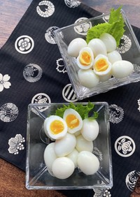 横浜発♡半熟うずらの卵を圧力鍋で。