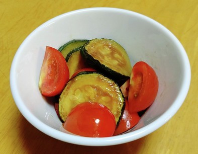 チャチャっとトマトとズッキーニのマリネの写真