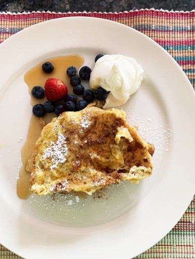 簡単フレンチトースト☆アメリカの朝ご飯♪の写真