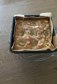 バナナのバターケーキ(18×18)