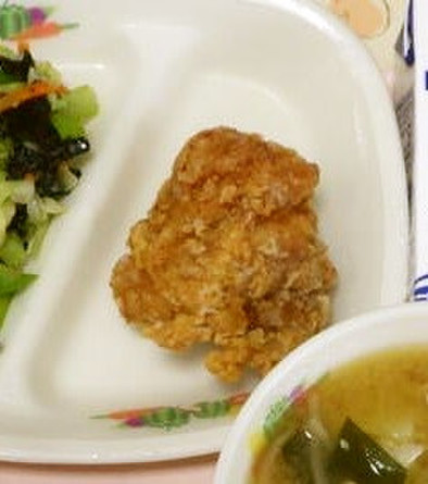 鶏肉のから揚げ★宇都宮学校給食の写真