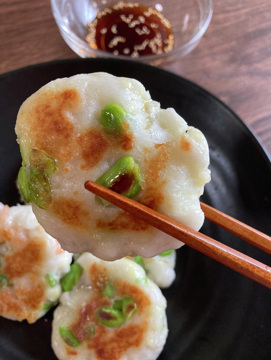 祝・トップ10♪枝豆チーズのはんぺん焼きの画像