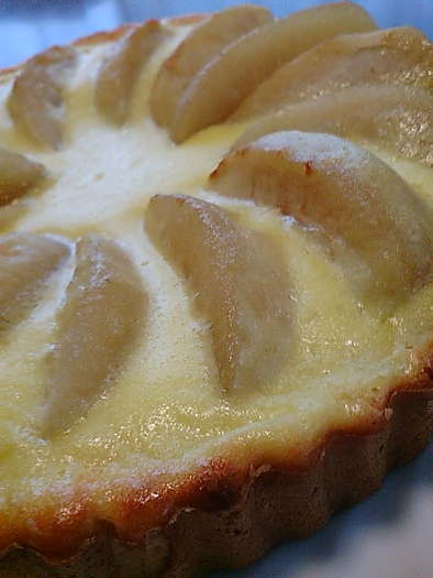 りんごのカッテージチーズタルト♡の写真