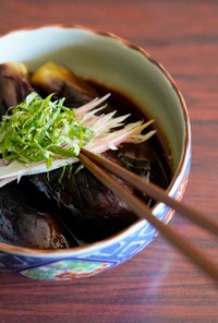 水×油で！茄子のヘルシー焼き浸し