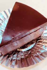 チョコレートレアチーズケーキ