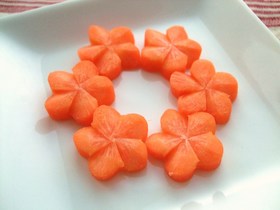 すべての美しい花の画像 元の人参の切り方 花