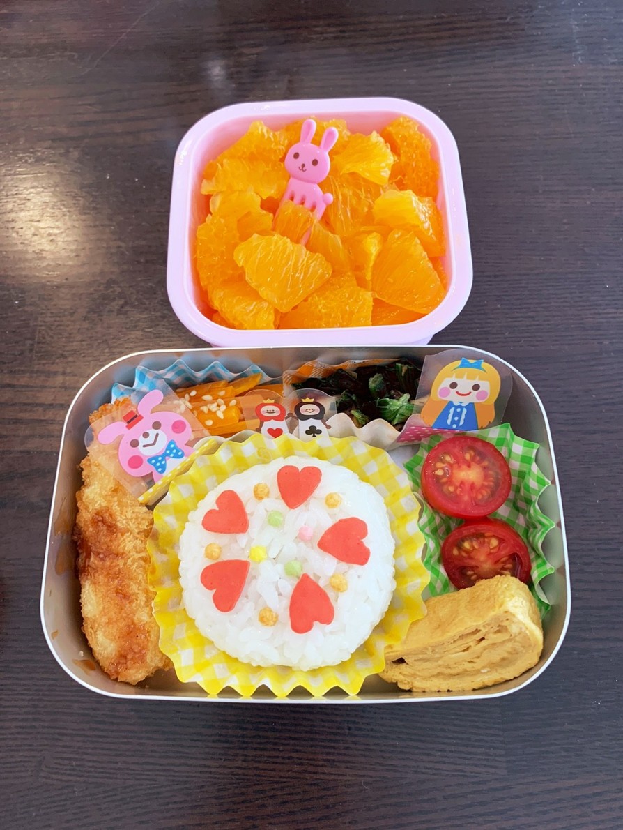 アリスのお弁当☆幼稚園用☆3歳の画像