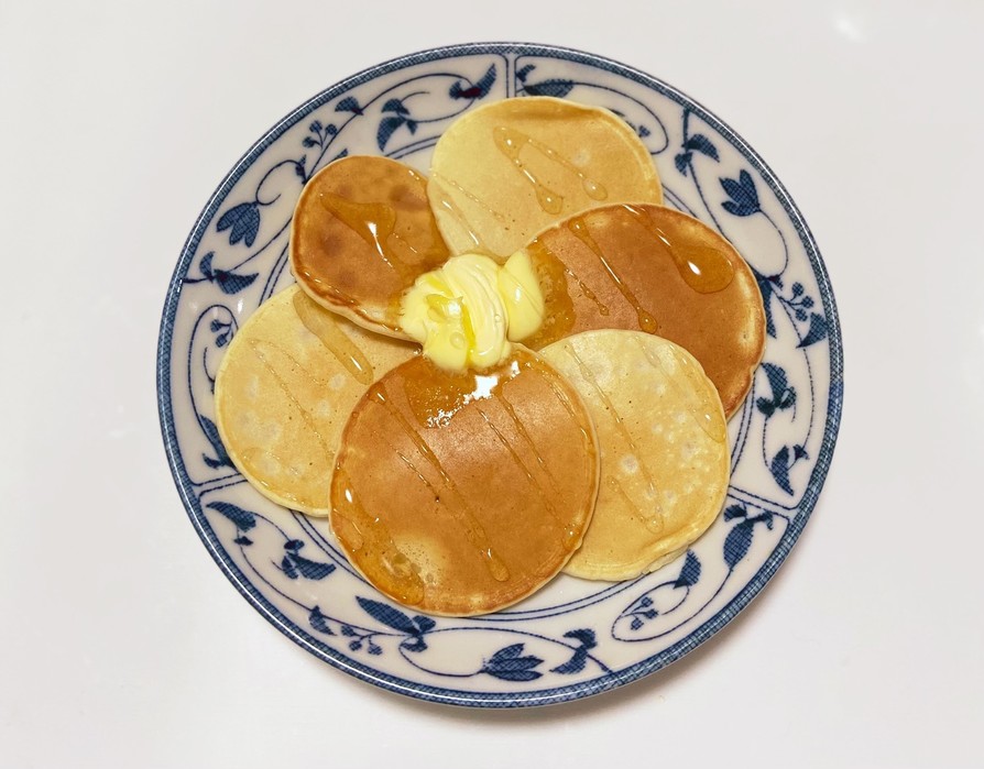 卵・HM不使用の簡単おやつ！パンケーキの画像