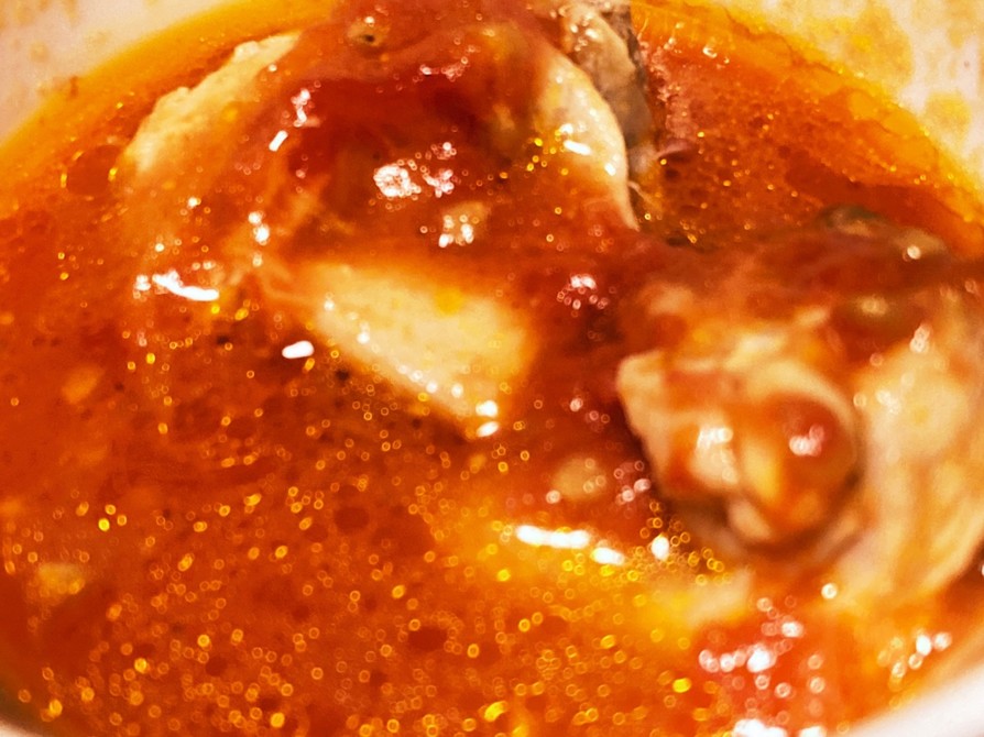 トマト丸ごと鶏ムネ肉煮の画像